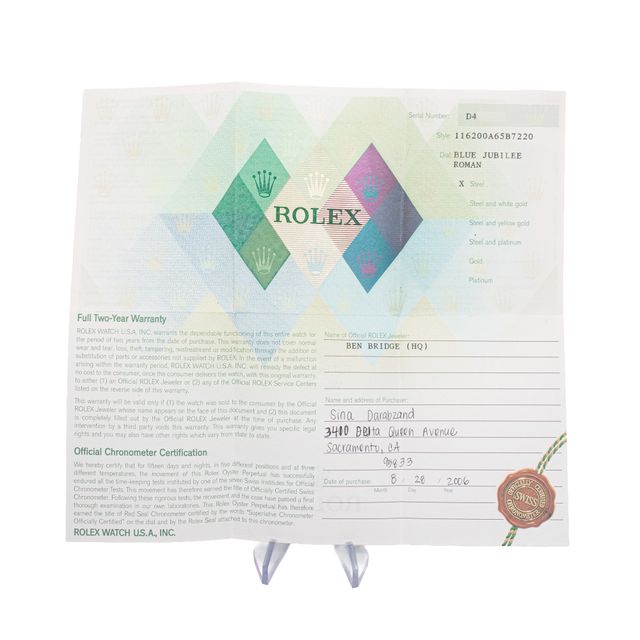 Rolex Datejust 116200 Image 3